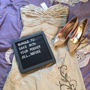NWT BADGLEY MISCHKA Dress